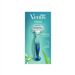 Gillette Venus Smooth Hair Removal Razor for Women with Aloe Vera – 1 pcs