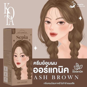 Kota Cosmetics Sepia Color Cream Ash Brown